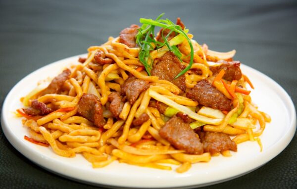 N8 Beef Low Mein or Shanghai Noodle