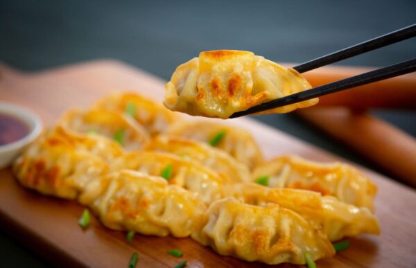 A4. Pan Fried Dumplings