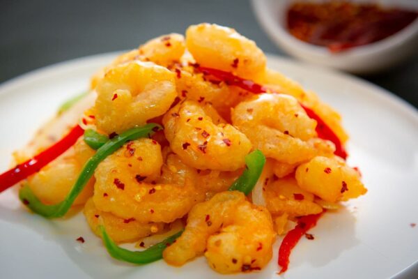 T11 Pan Fried Shrimp (without Shell in Chili Salt)